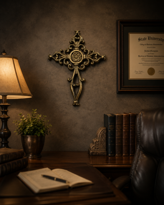 Decorative Iron Wall Cross