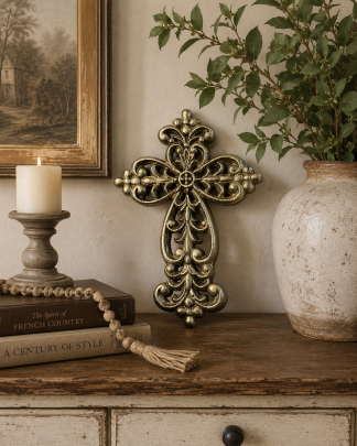 Decorative Iron Wall Cross
