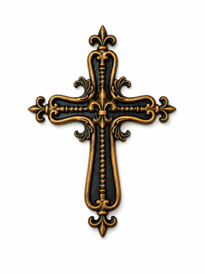 Acanthus Inspired Cross - Image 2